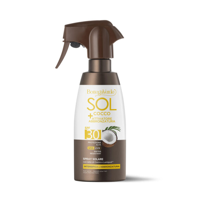SOL – Kokos sprej za sončenje SPF30 250ml - visoka zaščita