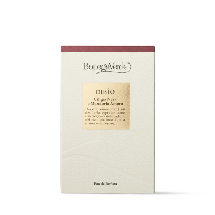 BOTTEGA VERDE MOMENTI DI TOSCANA - DESIO - BLACK CHERRY &BITTER ALMO PARFUMSKA VODICA EDP 50ML