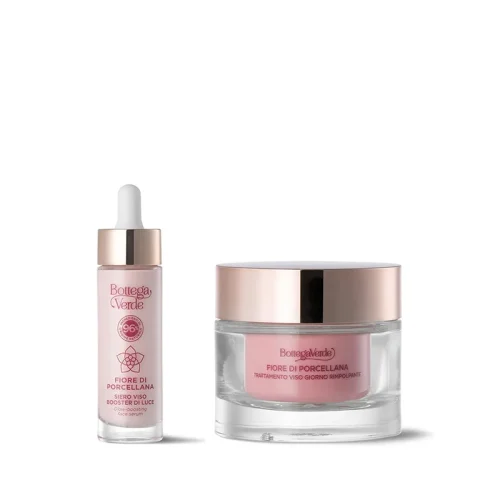 Fiore di Porcellana - dnevna krema za obraz za zrelo kožo 50ML + posvetlitveni serum