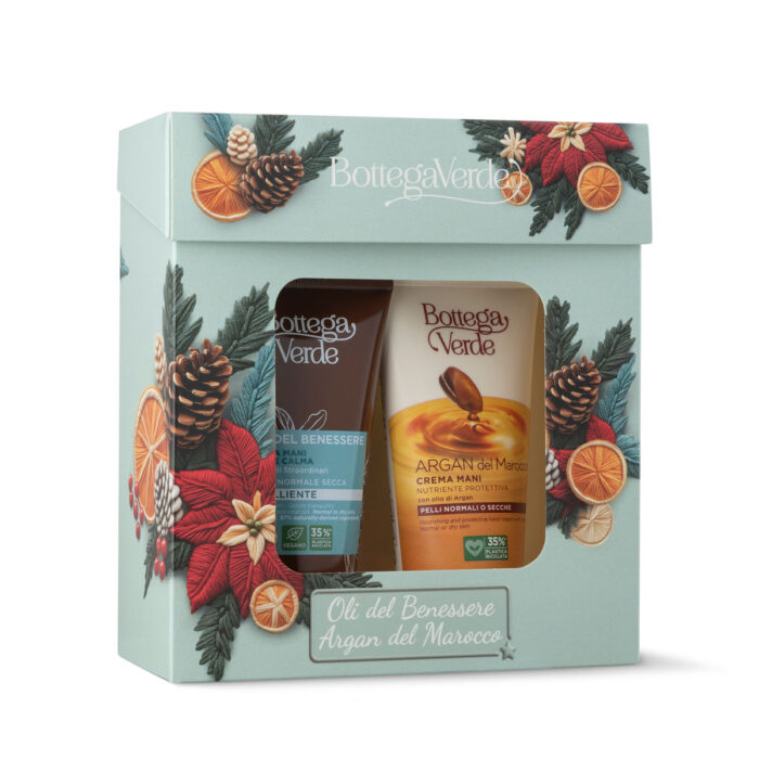 DARILNI PAKET - MAROŠKI ARGAN/OLI DEL BENESSERE KREMA ZA ROKE - slika 2