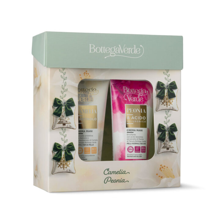DARILNI PAKET - SET KREM ZA ROKE POTONIKA IN CAMELIA BOX - slika 2