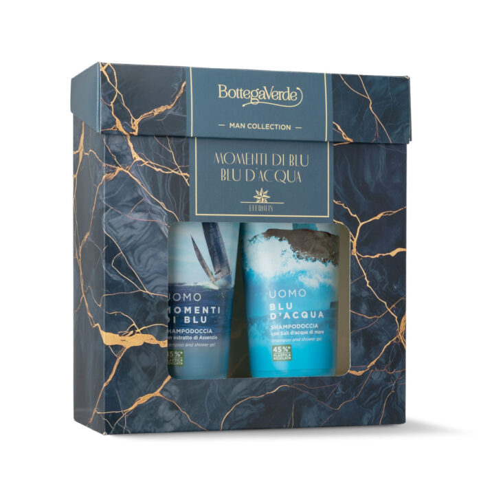 DARILNI PAKET - PRHANJE SET BLU ACQUA/MOMENTI DI BLU - slika 2