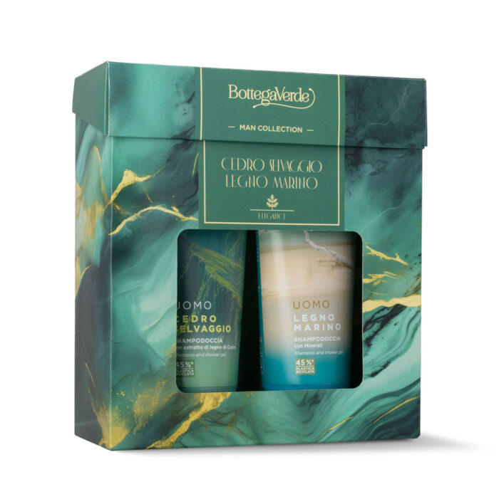 DARILNI PAKET - PRHANJE SET DIVJA CEDRA/MORSKI LES - slika 2