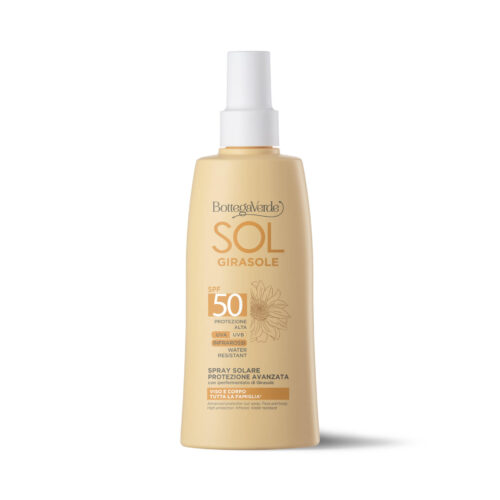 SOL - GIRASOLE - SPREJ ZA SONČENJE ZA OBRAZ IN TELO 200ML SPF50+