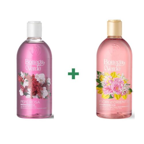 ROZA POPER IN FIOR D'ORIENTE GEL ZA PRHANJE IN KOPEL 400ML