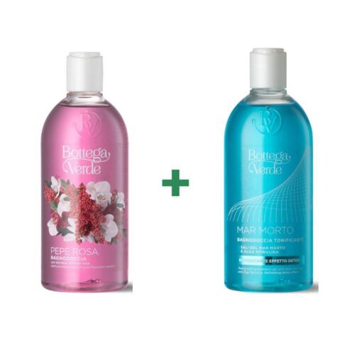 ROZA POPER IN MRTVO MORJE GEL ZA PRHANJE IN KOPEL 400ML