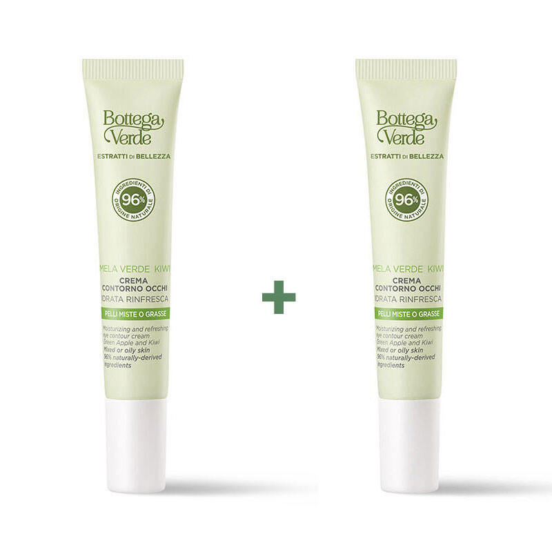 Set Beauty Extracts - jabolko in kivi krema za konturo oči 15ML