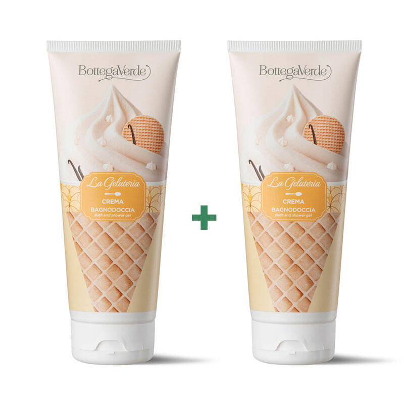 SET LA GELATERIA - CREMA - 2 V 1 PRHANJE IN KOPEL 200ML
