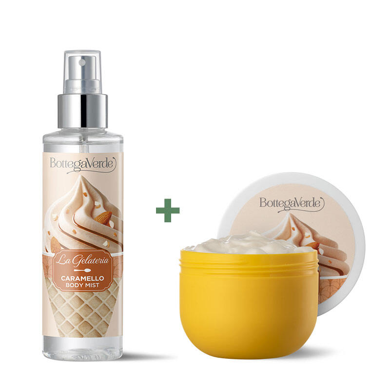 SET LA GELATERIA - KARAMELA - BODY MIST 150ML + KREMA ZA TELO 200ML