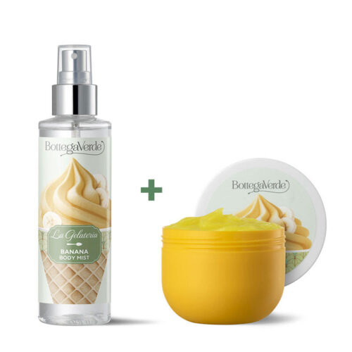SET LA GELATERIA - BANANA - BODY MIST 150ML + KREMA ZA TELO 200ML