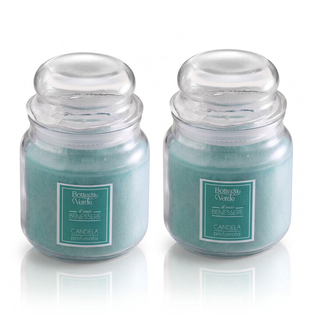 Set 2x Wellness dišeča sveča