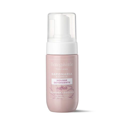 Saponaria in kamelija โ ฤistilni mousse za obraz, 100 ml